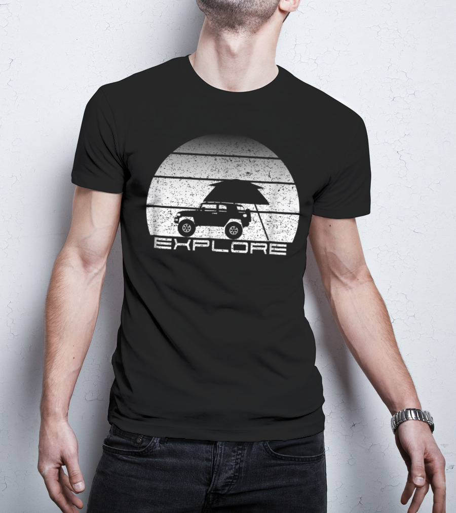 Explore Overland Adventure On 4 Wheels T-Shirt