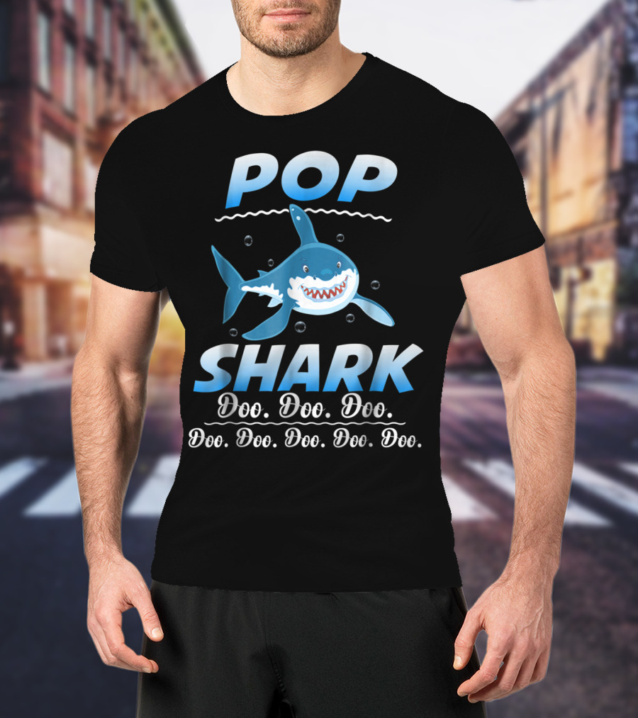 Pop Shark Doo Doo Doo Doo Doo Doo Doo Doo T-Shirt