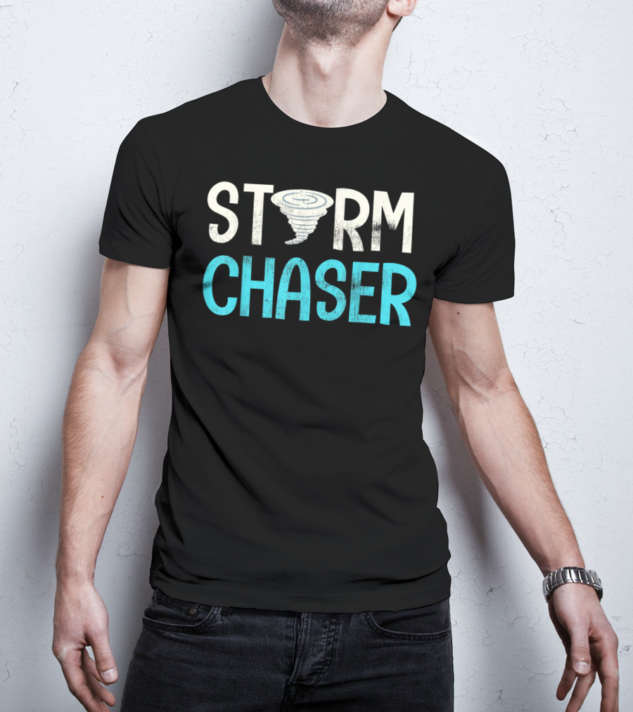 Storm Chaser Tornado Thunderstorms Weather T-Shirt