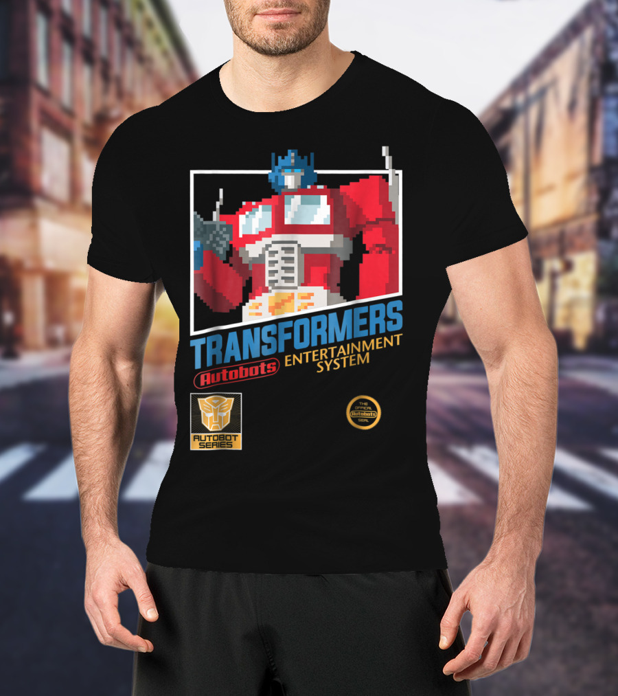 Transformers Autobot Series Optimus Prime Entertainment System T-Shirt