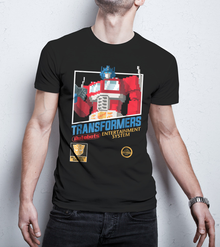 Transformers Autobot Series Optimus Prime Entertainment System T-Shirt
