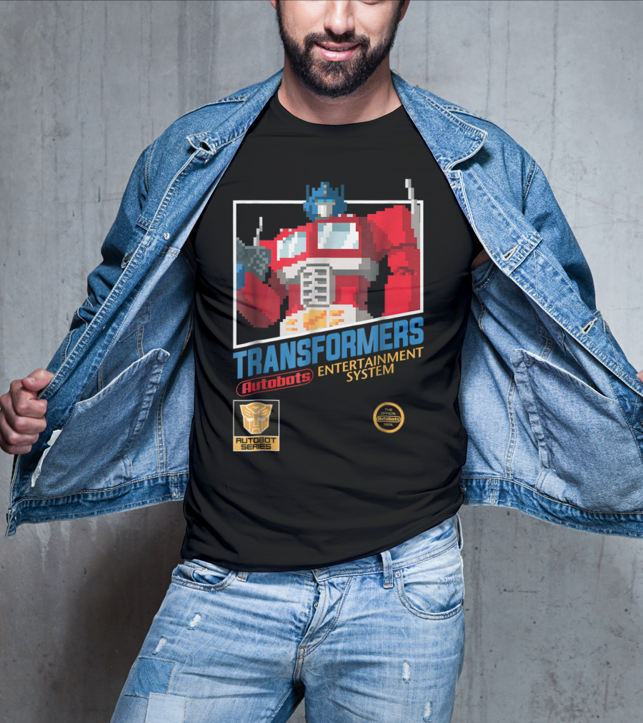Transformers Autobot Series Optimus Prime Entertainment System T-Shirt