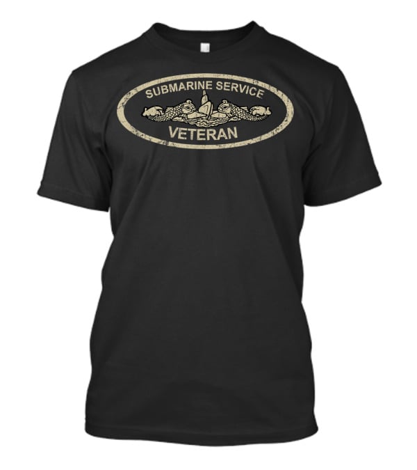 Vintage US Navy Submarine Service Veteran T-Shirt