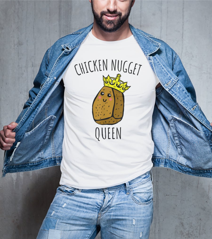 Chicken Nugget Queen Chicken Nugget Royalty T-Shirt