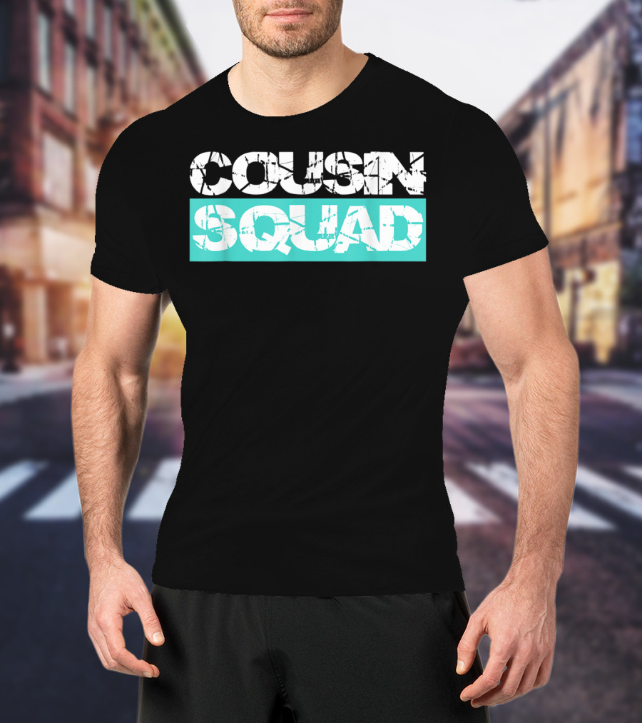 Cousin Squad Kids Women Men Girl Matching Family T-Shirt