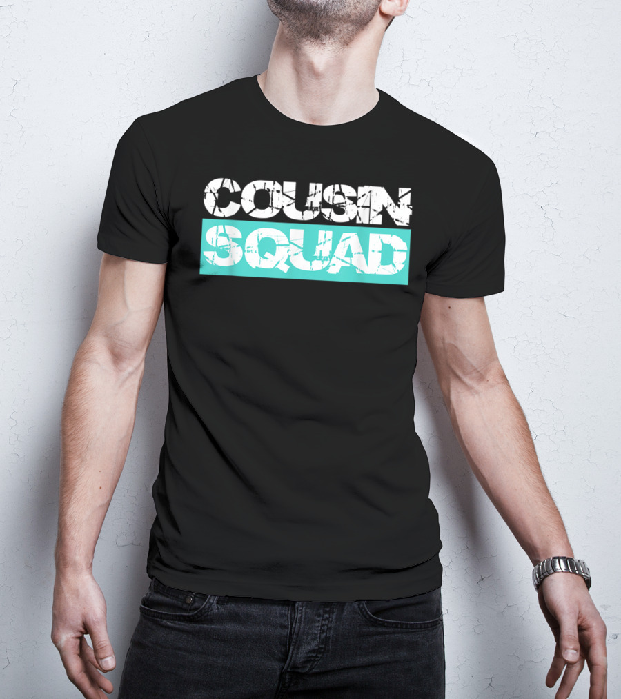 Cousin Squad Kids Women Men Girl Matching Family T-Shirt