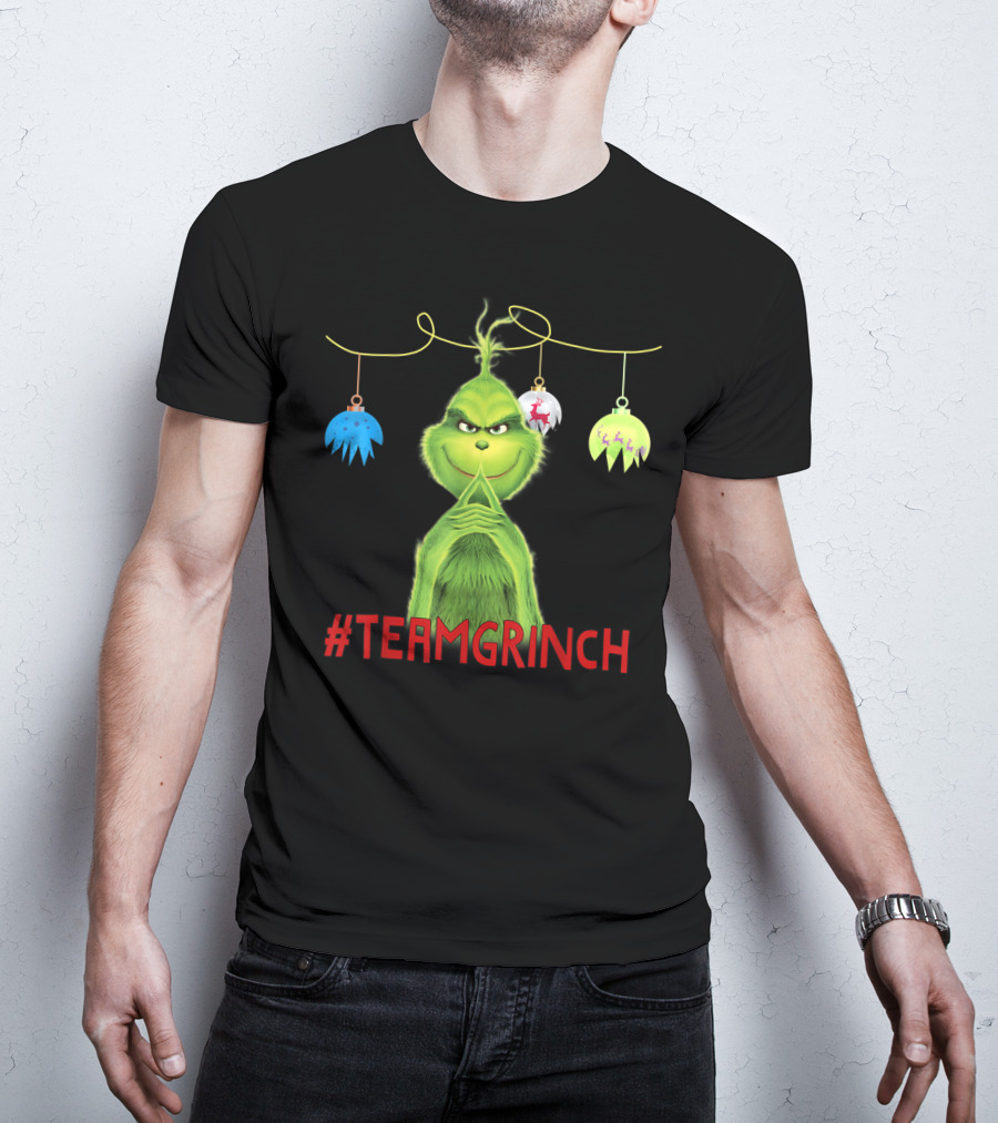 Drseuss Thegrinch #Teamgrinch Christmas T-Shirt