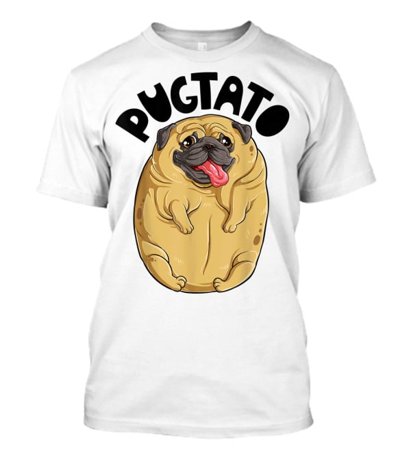 Pugtato Pug Potato Dog Lovers T-Shirt