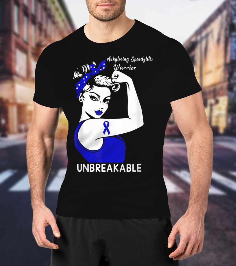 Ankylosing Spondylitis Warrior Unbreakable T-Shirt