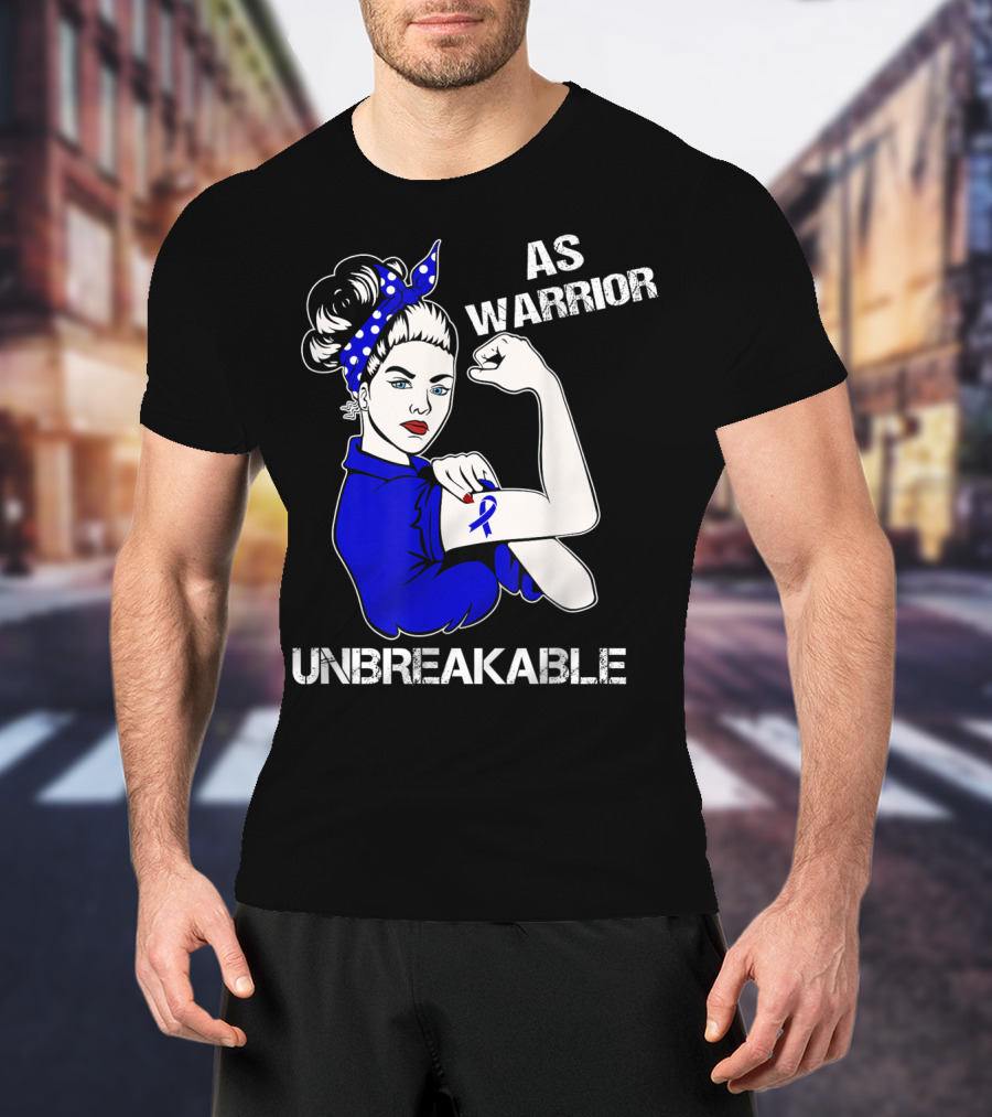AS Warrior Unbreakable Rosie The Riveter T-Shirt