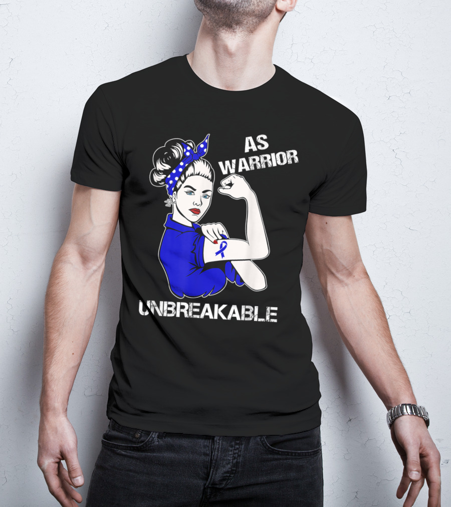 AS Warrior Unbreakable Rosie The Riveter T-Shirt