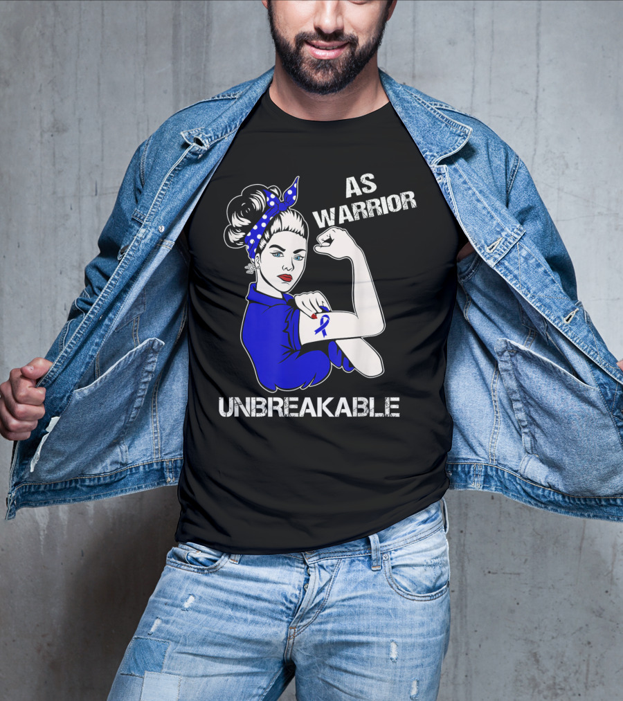 AS Warrior Unbreakable Rosie The Riveter T-Shirt