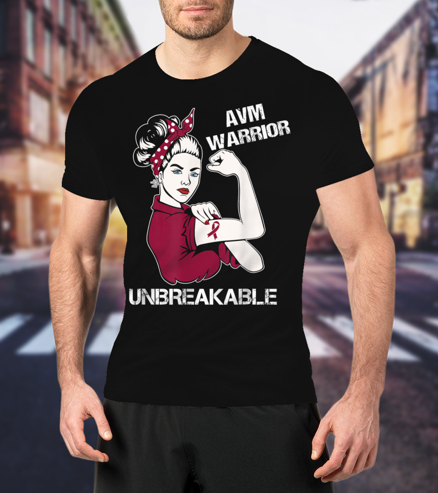AVM Warrior Unbreakable Rosie Riveter T-Shirt