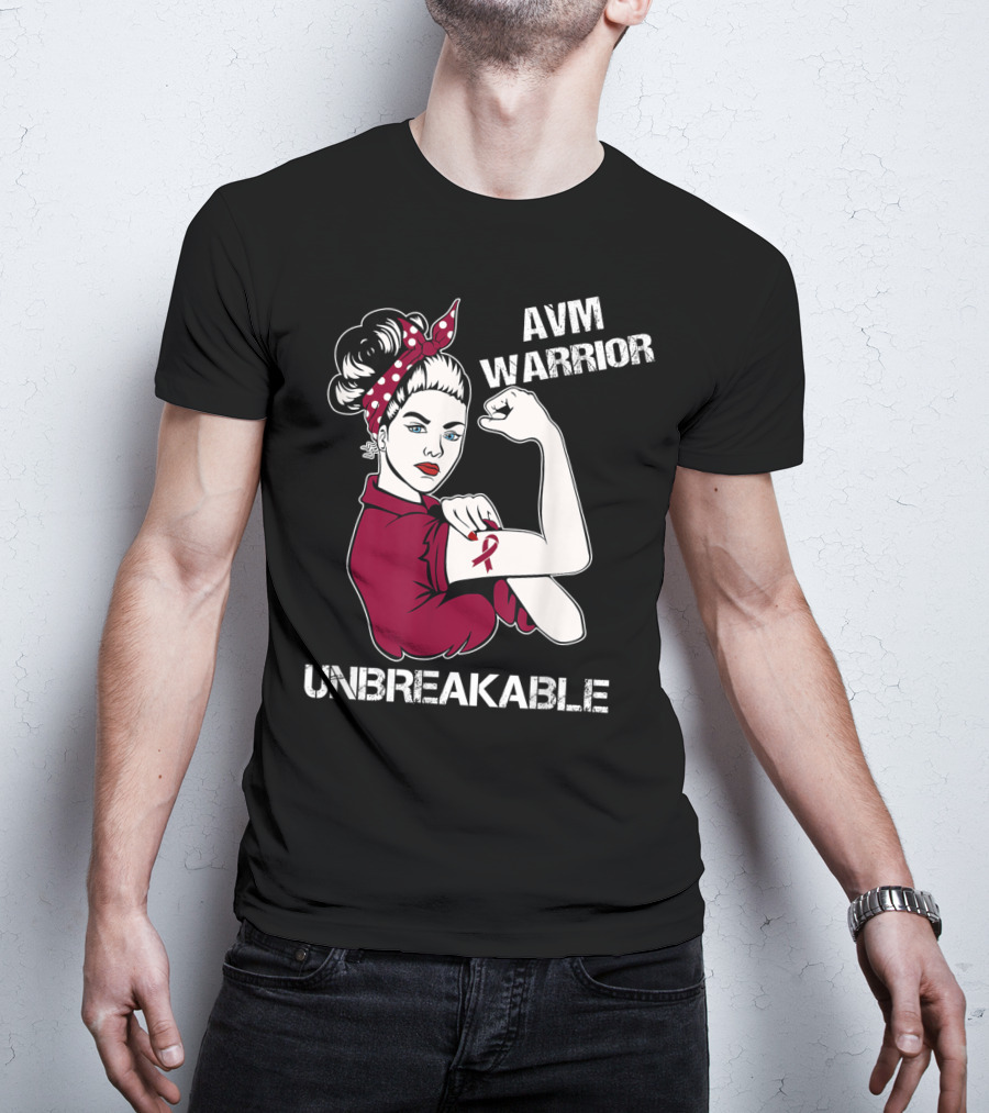 AVM Warrior Unbreakable Rosie Riveter T-Shirt