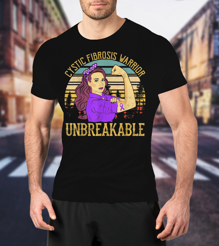 Cystic Fibrosis Warrior Unbreakable T-Shirt