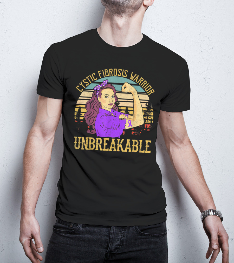 Cystic Fibrosis Warrior Unbreakable T-Shirt