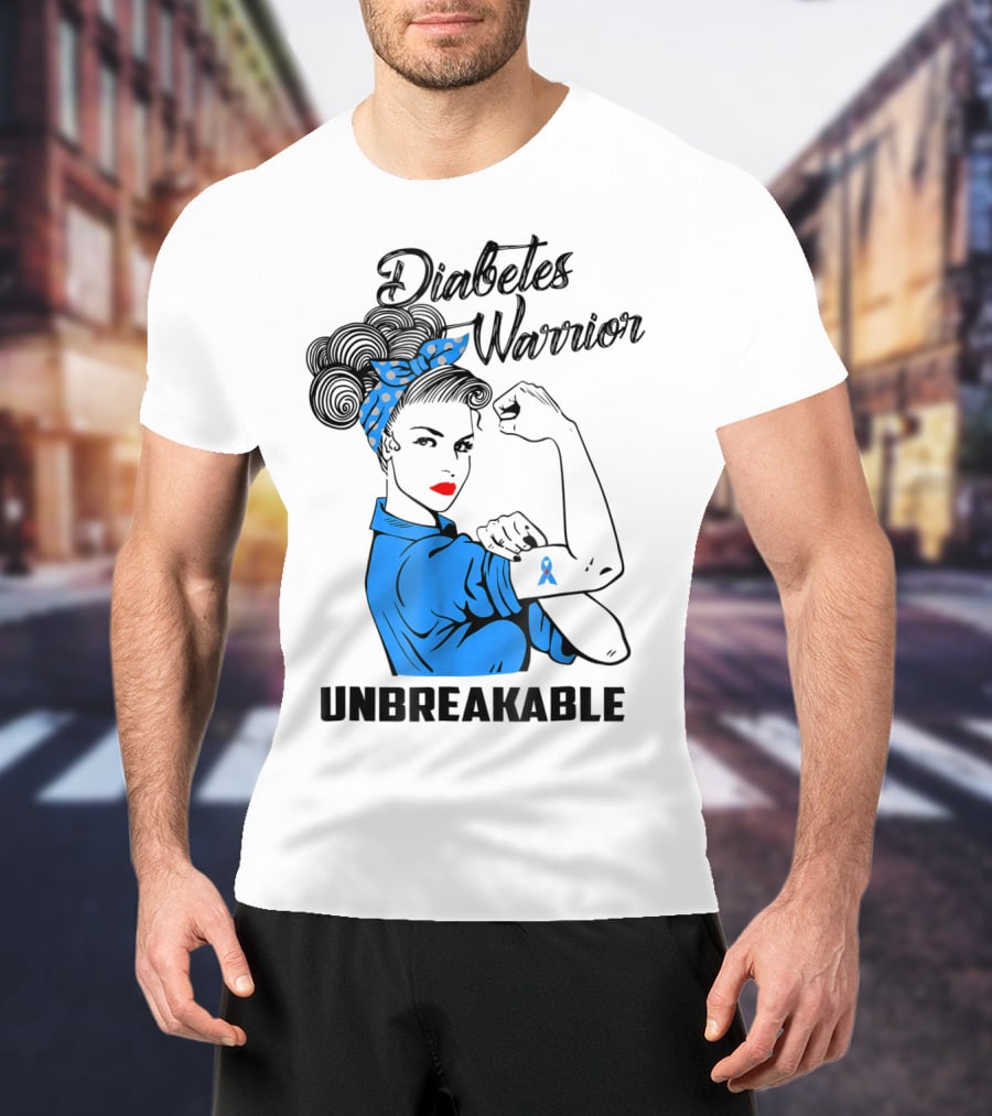 Diabetes Warrior Unbreakable T-Shirt