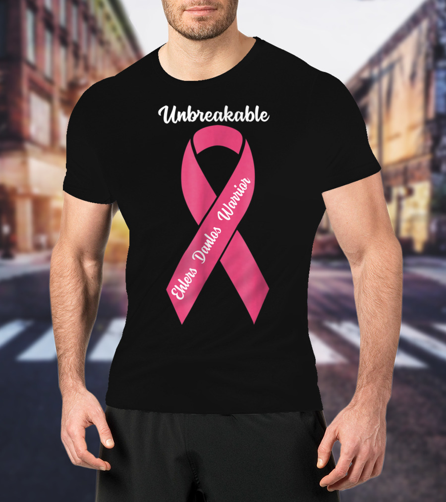 Unbreakable Ehlers Danlos Warrior Pink T-Shirt