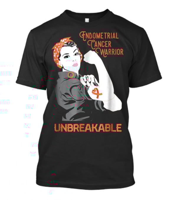 Endometrial Cancer Warrior Unbreakable T-Shirt