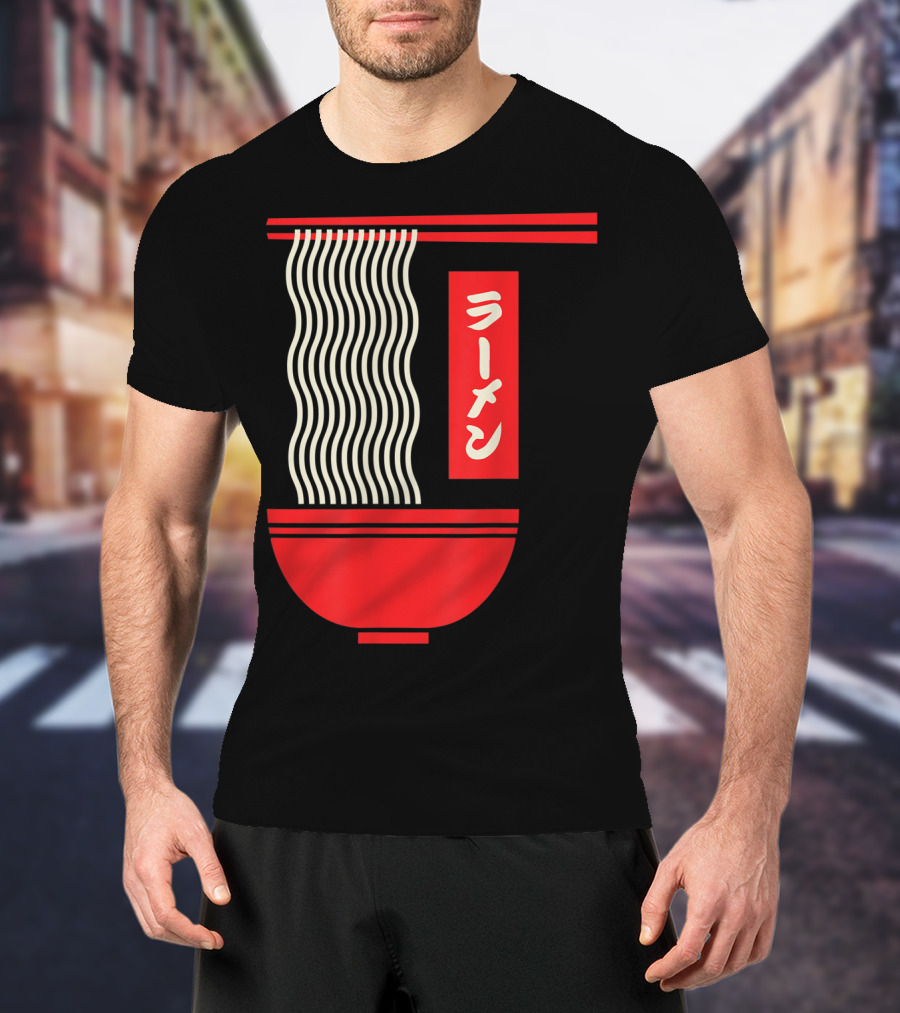Retro Vintage Japanese Ramen Noodles T-Shirt