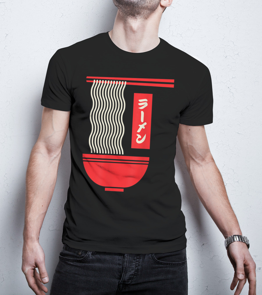 Retro Vintage Japanese Ramen Noodles T-Shirt