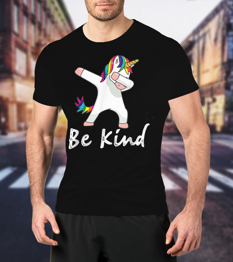 Unity Day Orange Anti Bullying Rainbow Unicorn Be Kind T-Shirt