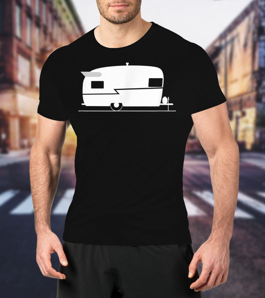 Vintage Shasta Camper Trailer T-Shirt