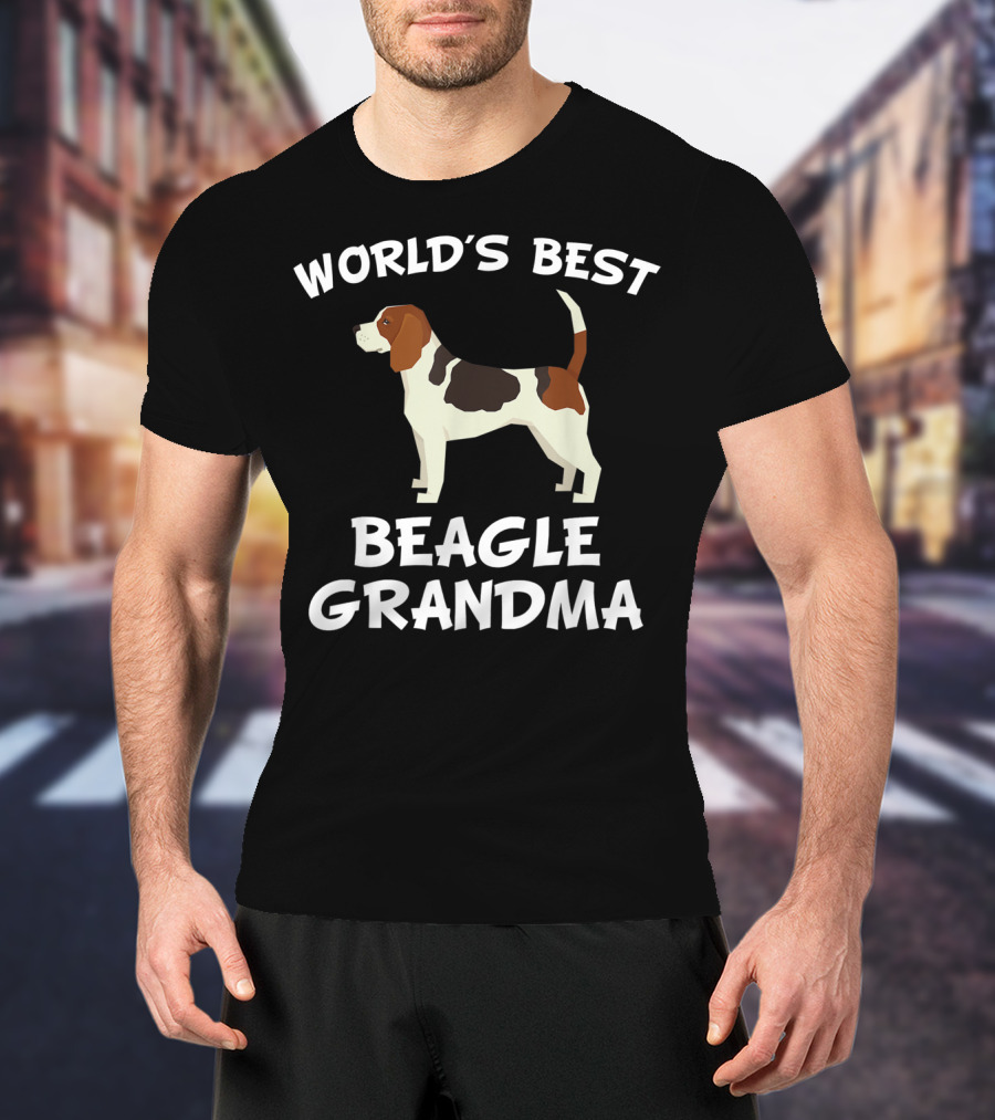 World's Best Beagle Grandma Dog Lover Gift T-Shirt