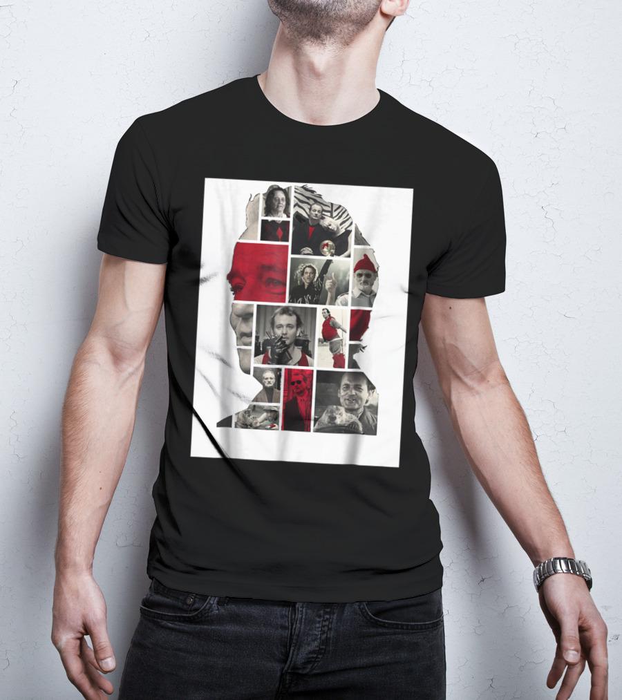 Classic Bill Murray Film Collage T-Shirt