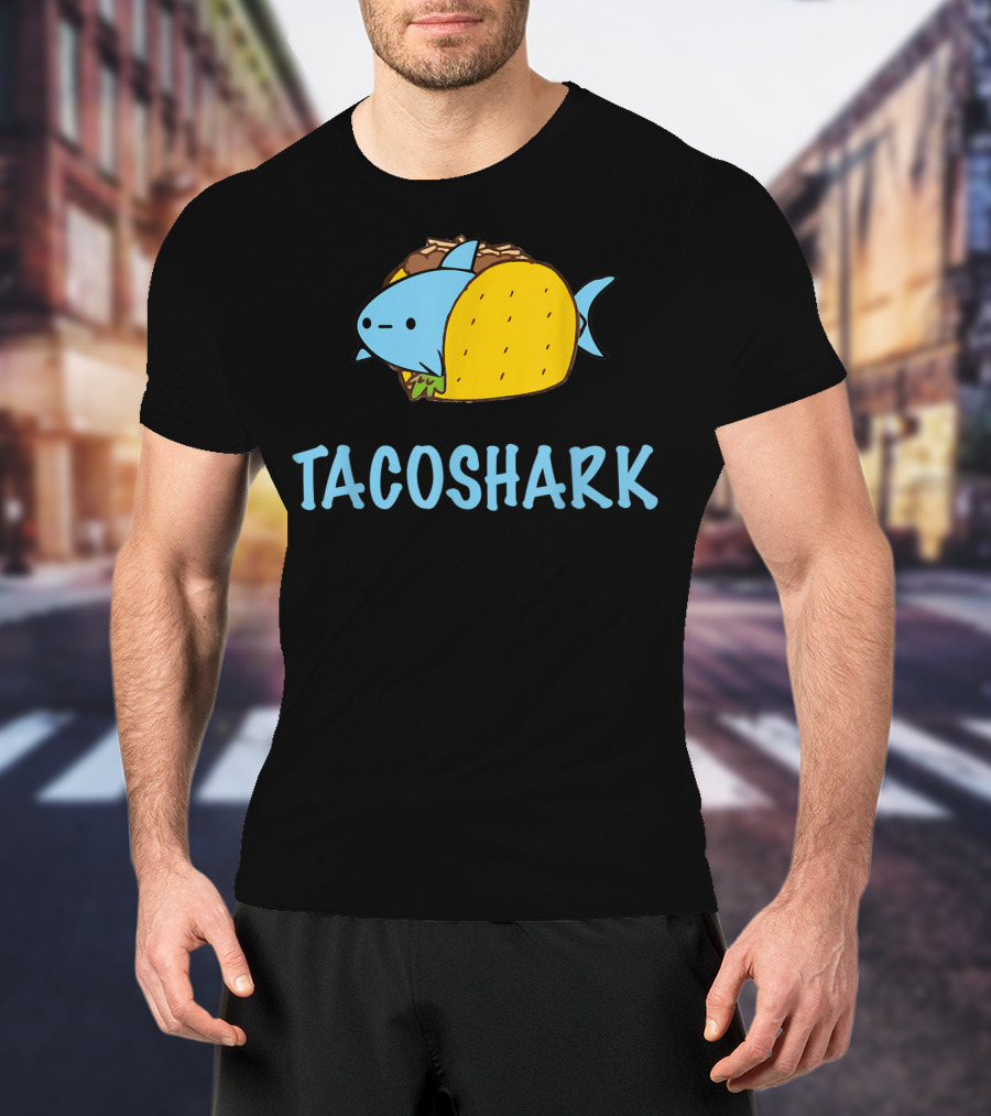 Taco Shark Doo Funny Novelty T-Shirt