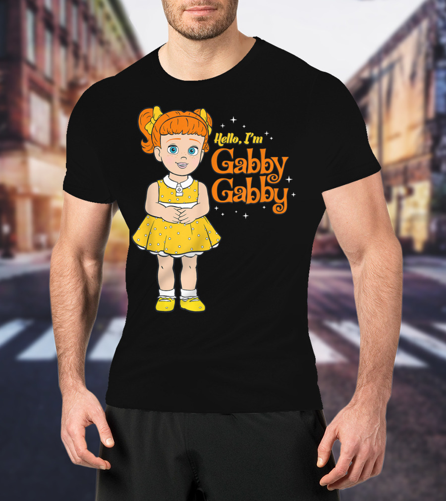 Disney Pixar Toy Story 4 Gabby Gabby Hello I'm Gabby Gabby T-Shirt