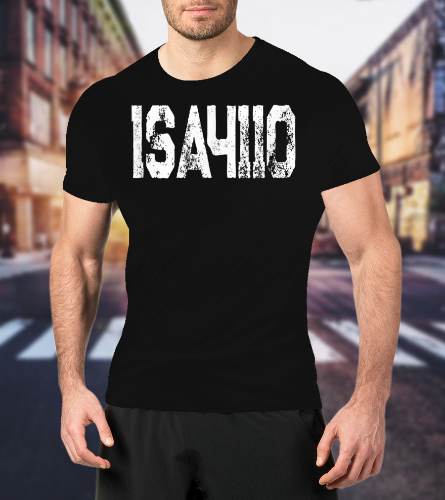 Isaiah 41 10 Grunge Text Style Do Not Fear Bible Verse T-Shirt