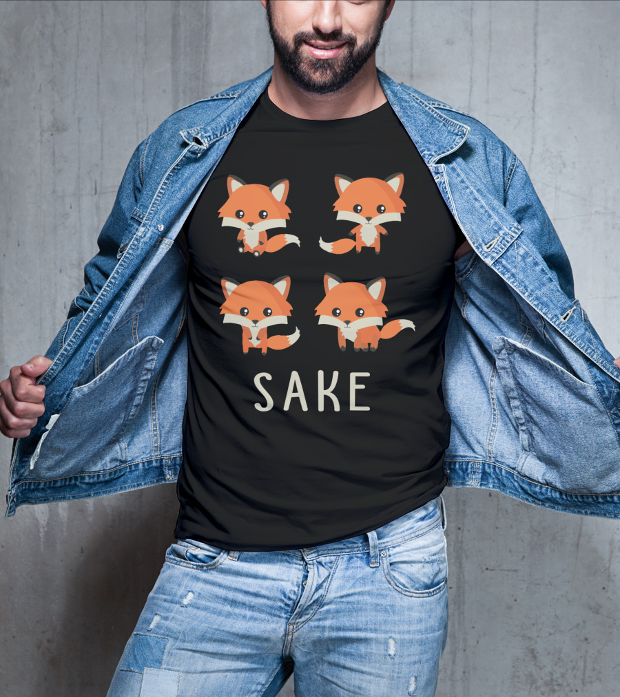 For Four Fox Sake Funny Foxes Sake T-Shirt