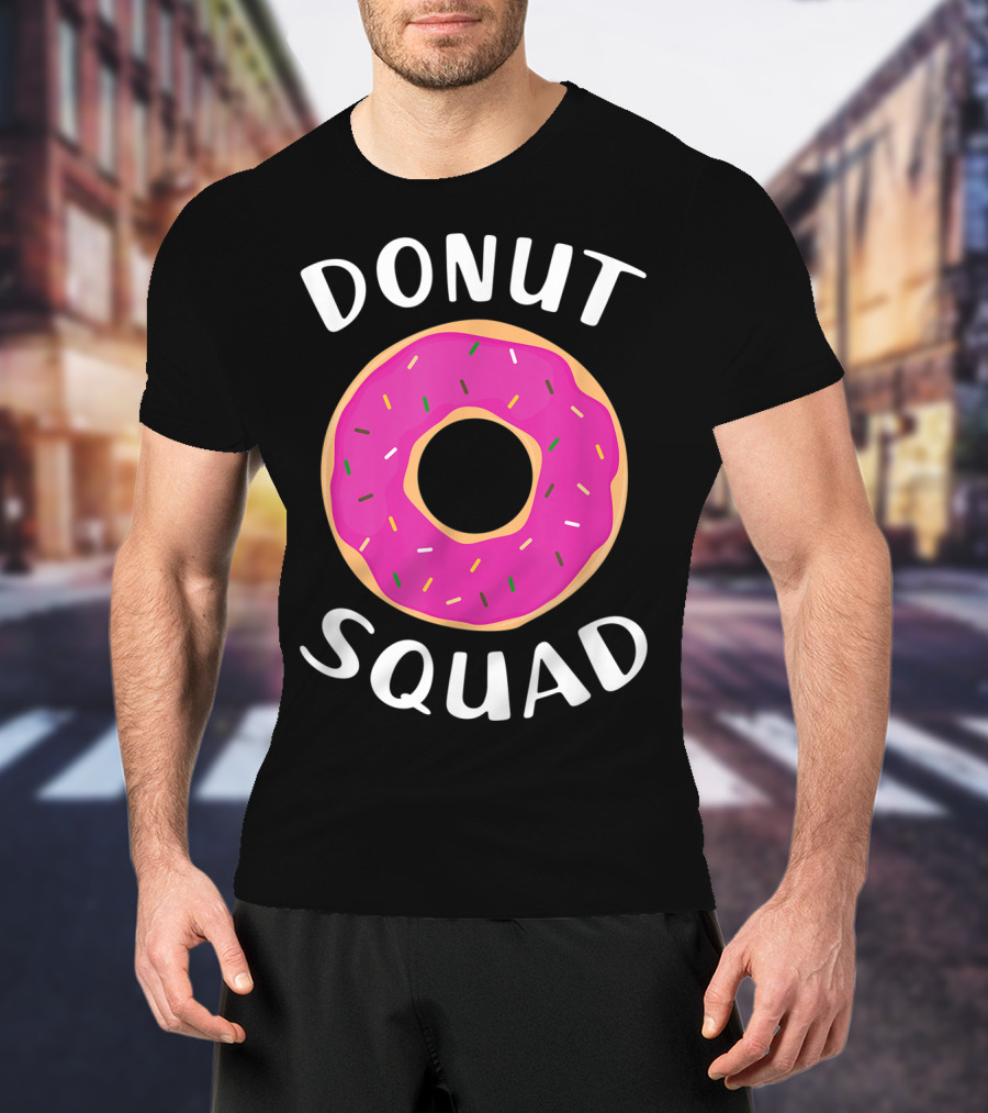 Donut Squad Funny Donut Lover Sprinkles T-Shirt