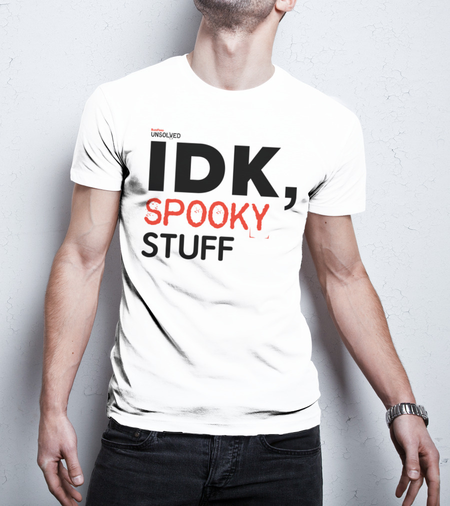 BuzzFeed Unsolved IDK Spooky Stuff T-Shirt
