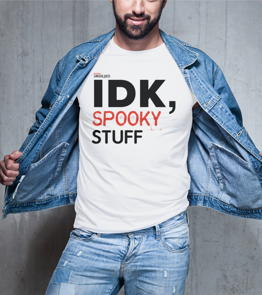 BuzzFeed Unsolved IDK Spooky Stuff T-Shirt