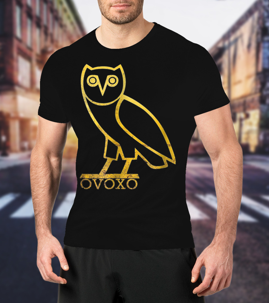 Drake OVOXO Gold Owl T-Shirt