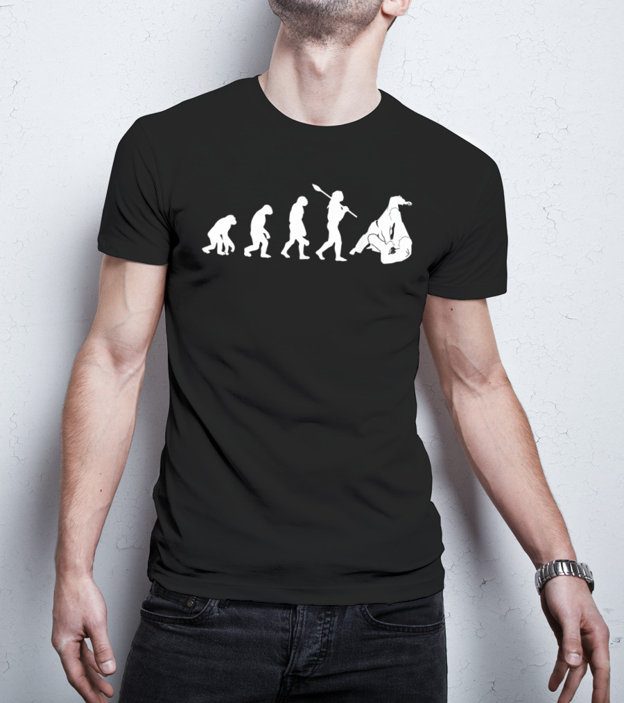 Evolution Of Jiu Jitsu Grappling Martial Arts Comedy T-Shirt