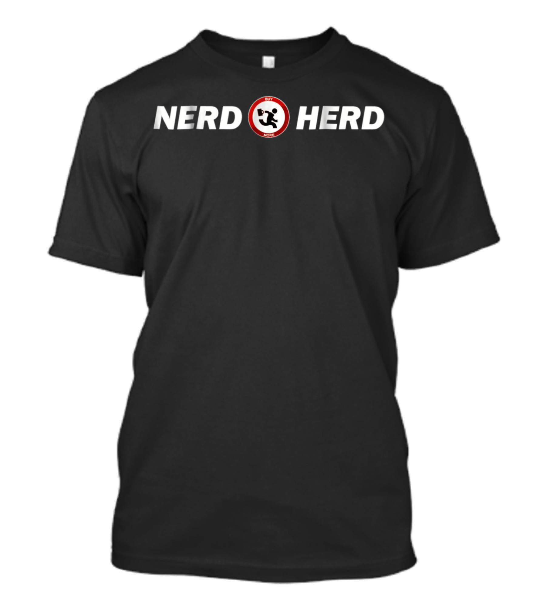 Chuck Bartowsky Nerd Herd Running T-Shirt