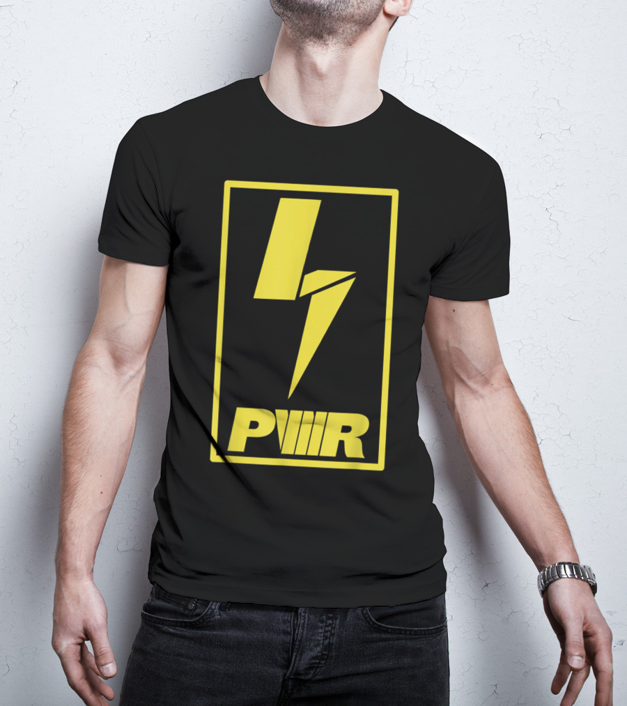 PWR Hazard Bolt Lightning T-Shirt