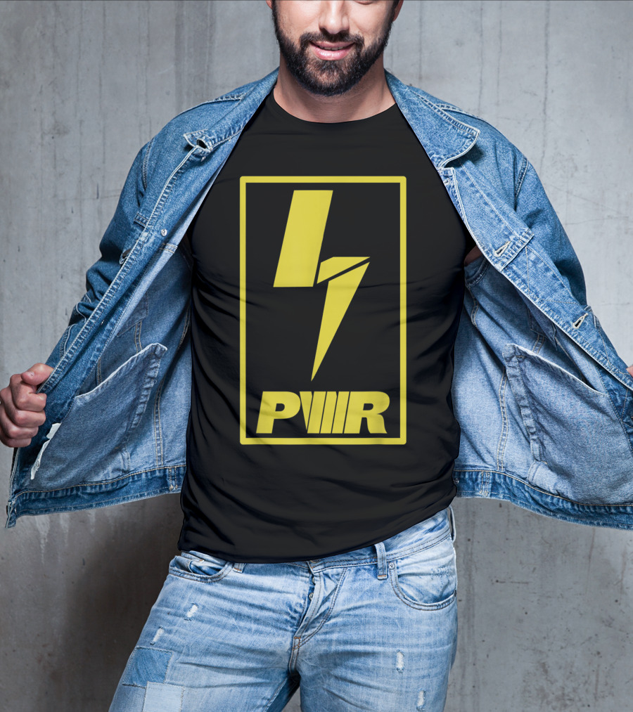 PWR Hazard Bolt Lightning T-Shirt