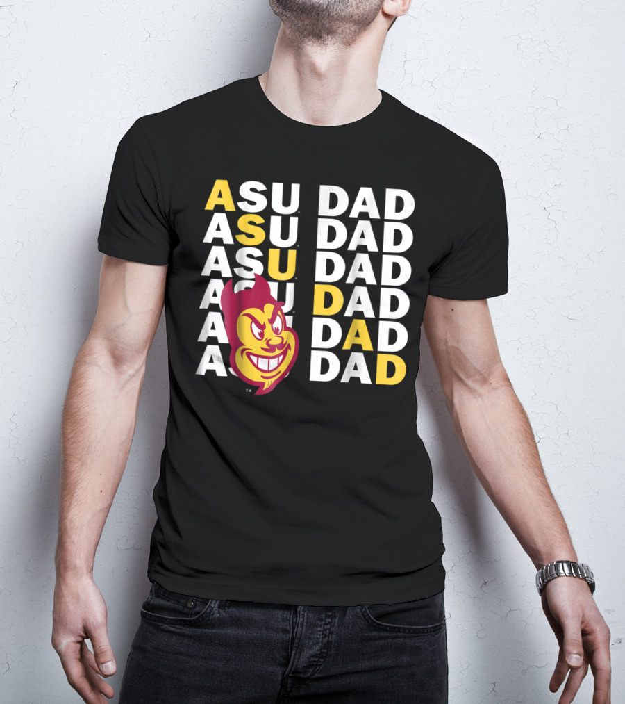 Arizona State Sun Devils ASU Dad T-Shirt