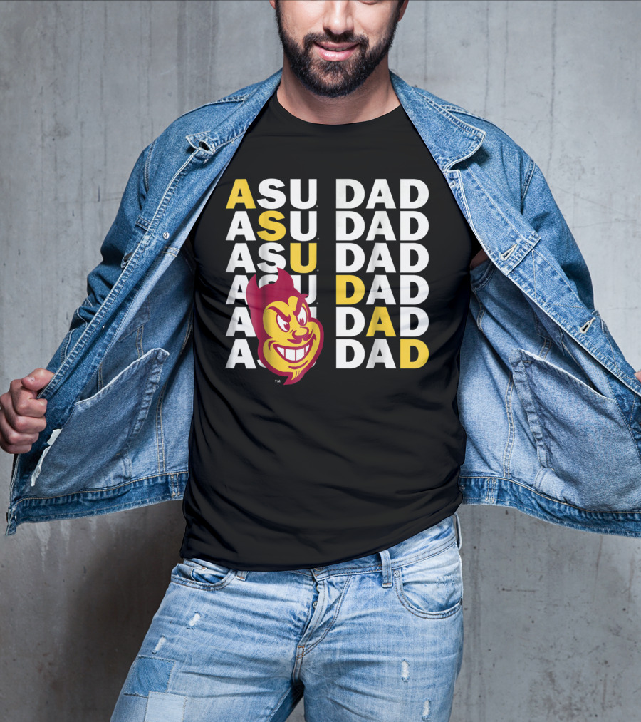 Arizona State Sun Devils ASU Dad T-Shirt