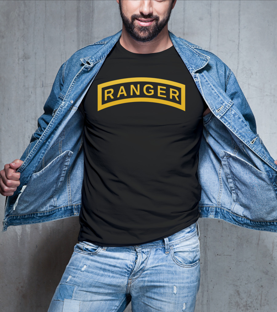 Ranger Tab Army Ranger School Badge Emblem T-Shirt