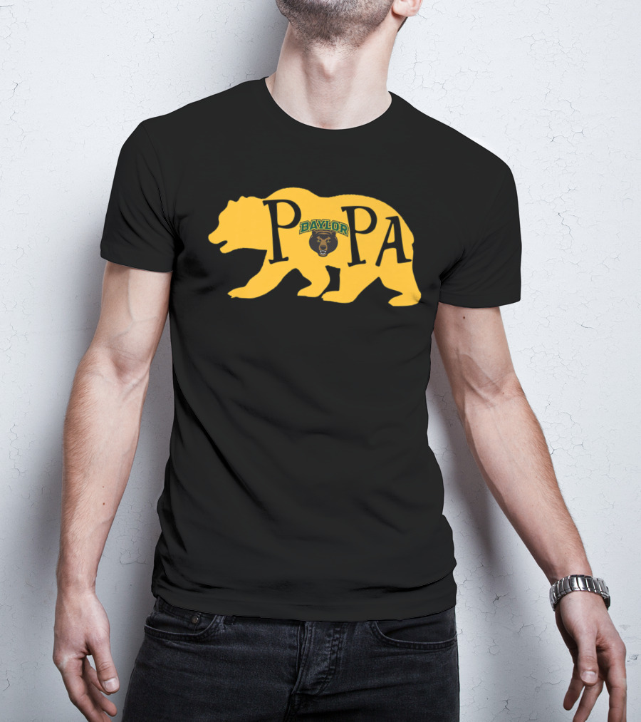 Baylor Bears Papa Bear T-Shirt
