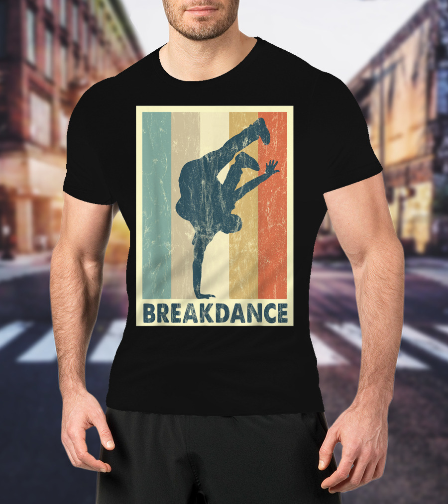Breakdance Handstand Boys B Boying Vintage T-Shirt