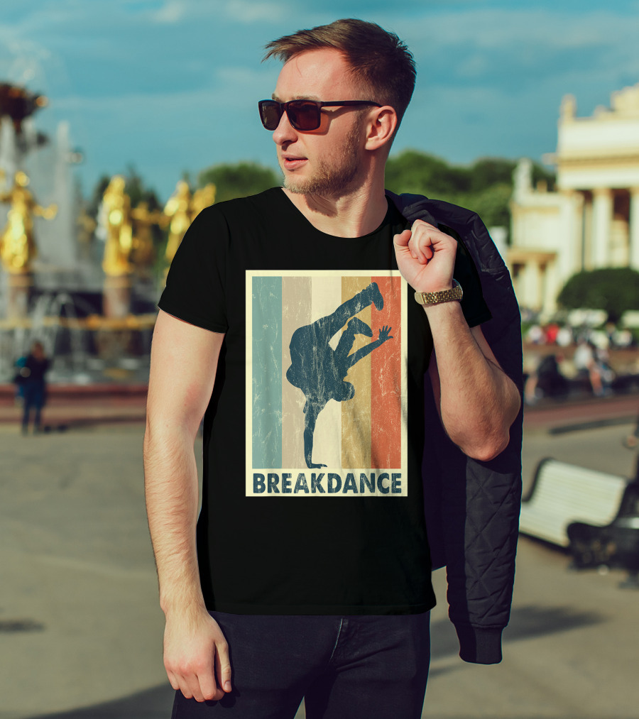 Breakdance Handstand Boys B Boying Vintage T-Shirt