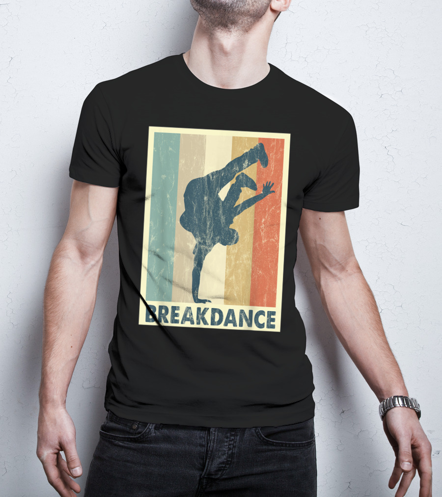 Breakdance Handstand Boys B Boying Vintage T-Shirt