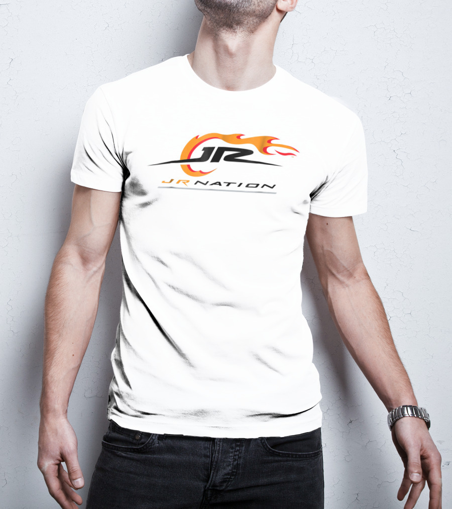 JR Nation Flame Logo Dale Earnhardt Jr T-Shirt