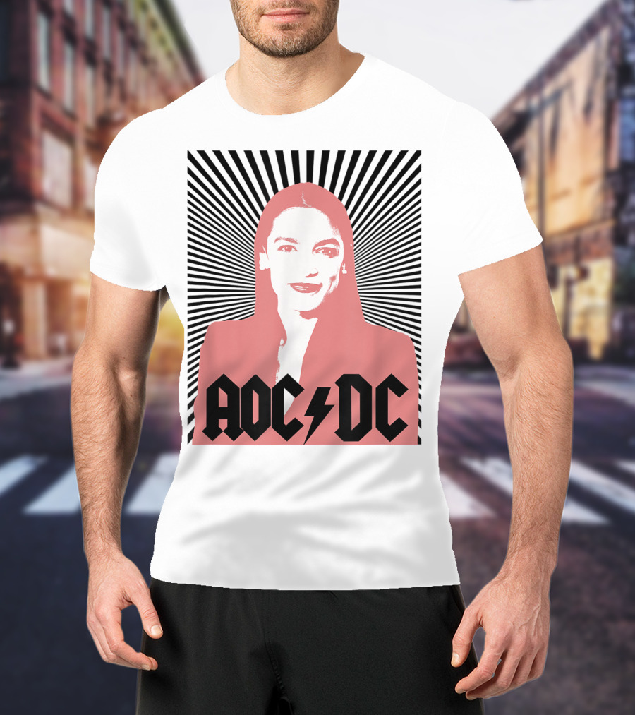 AOC DC Alexandria Ocasio Cortez Latina Congress Bold Iconic T-Shirt